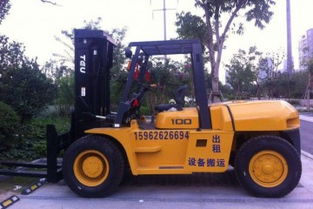 運城叉車租賃每日費用解析